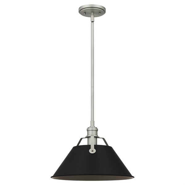 Quoizel Jessup 1-Light Antique Nickel Mini Pendant QPP5343AN - main